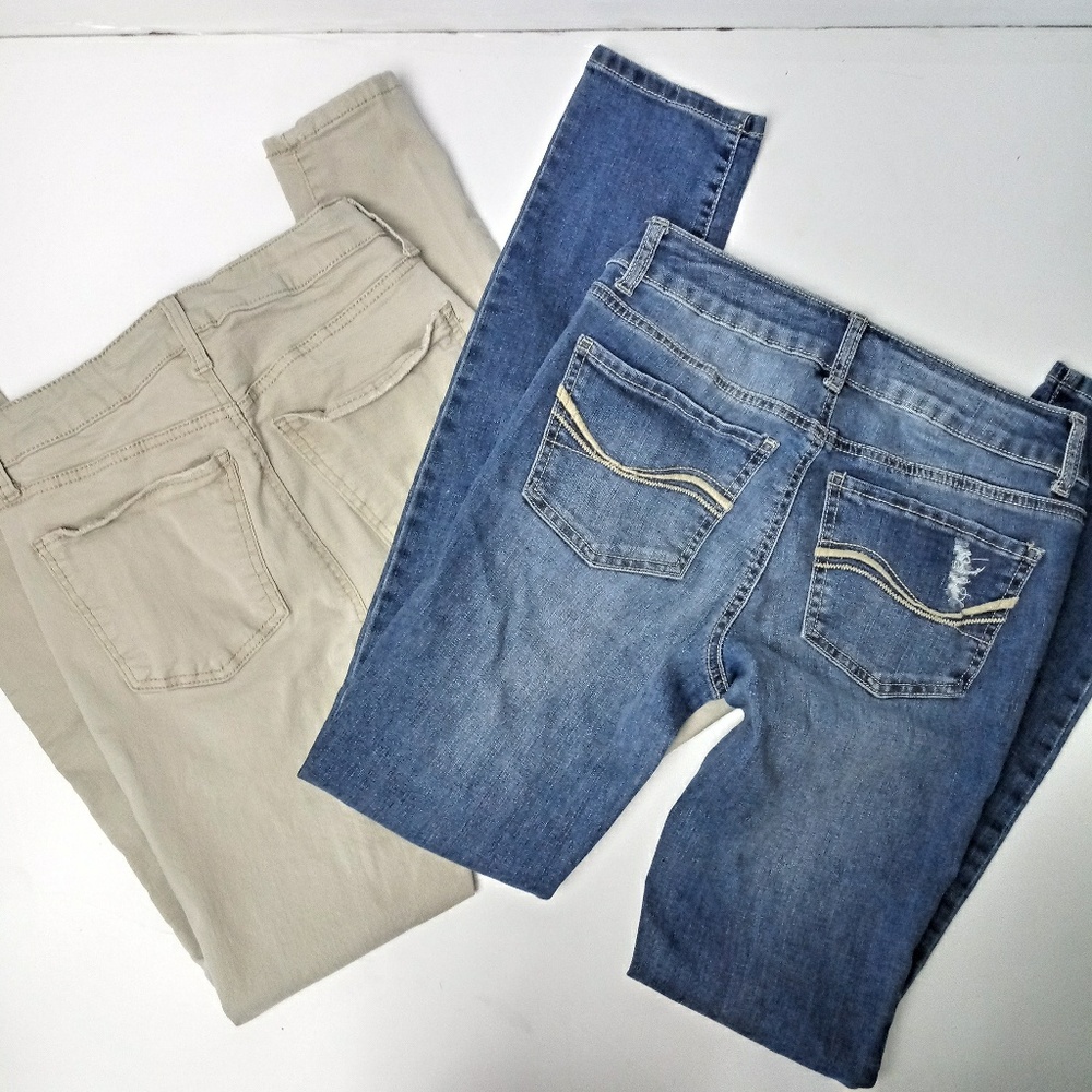 Lot of Junior sz 3 Skinny Jeans / Shorts - Picture 3 of 8